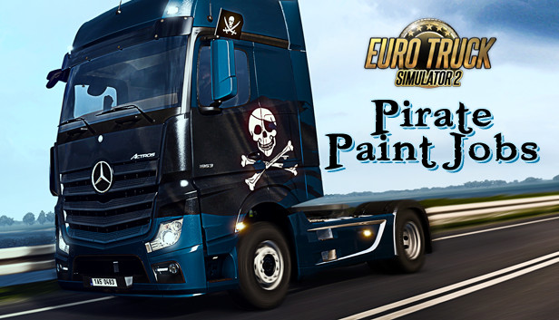 Euro Truck Simulator 2 - Pirate Paint Jobs Pack Steam capsule image