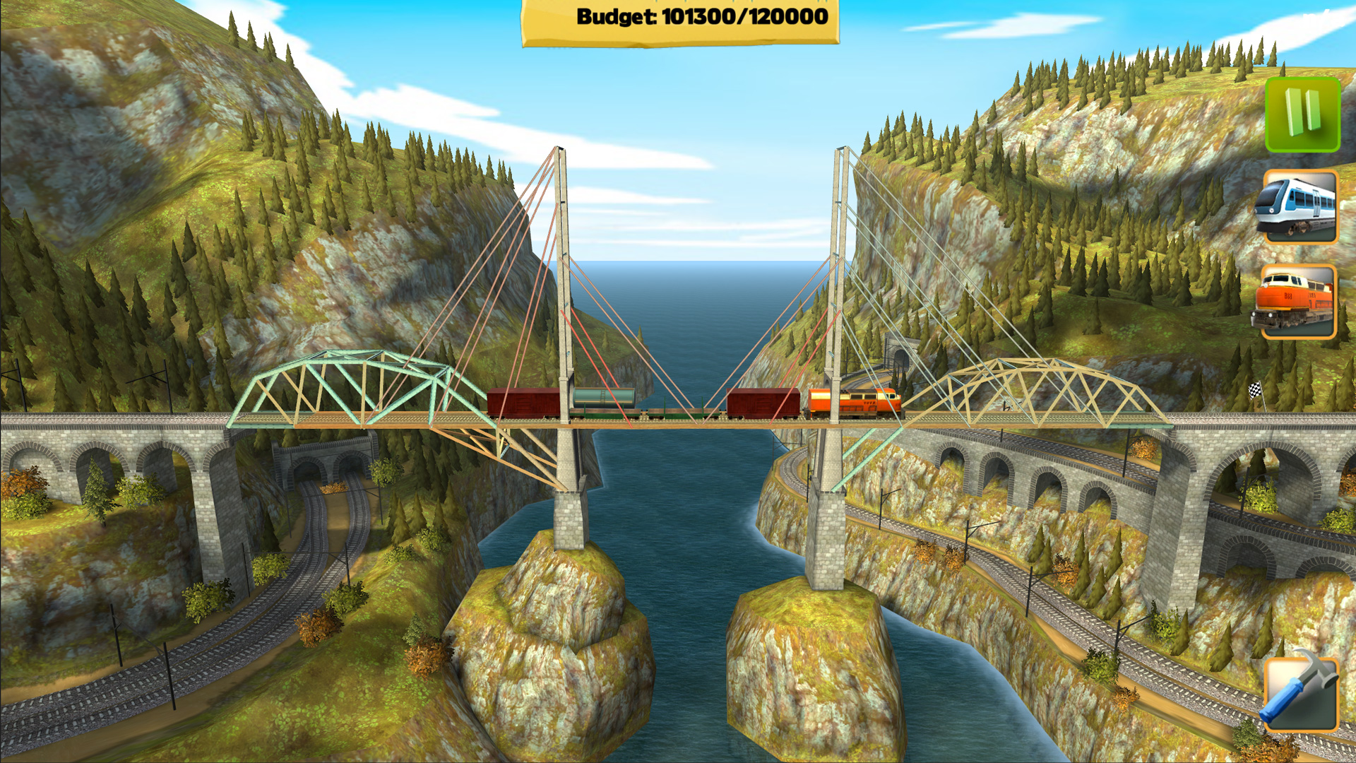 Bridge Constructor on Steam