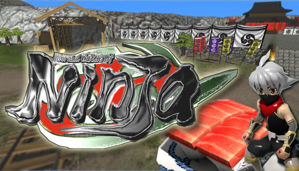 Diorama Battle of NINJA虚拟3D世界 忍者之战 Steam capsule image