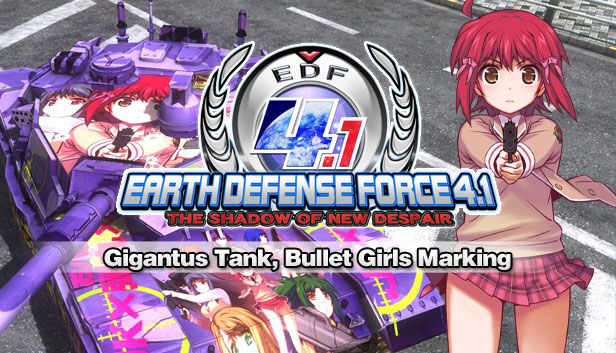 Gigantus Tank, Bullet Girls Marking Steam capsule image