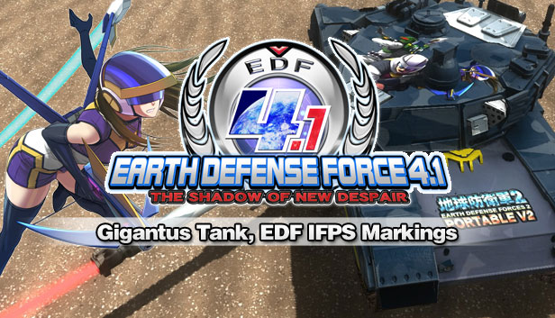Gigantus Tank, EDF IFPS Markings Steam capsule image
