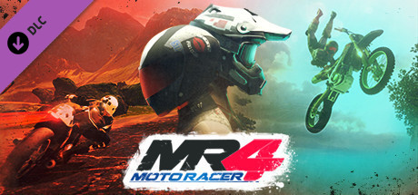 Moto Racer 4 - Space Dasher mobile game banner