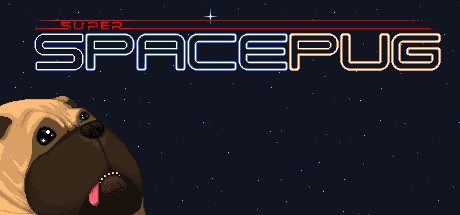 Super Space Pug mobile game banner