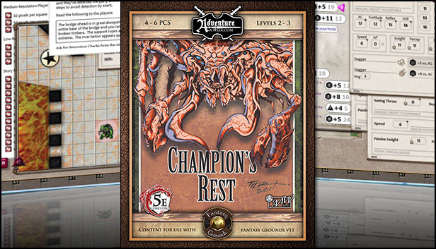 Fantasy Grounds - 5E: Champion's Rest Steam capsule image