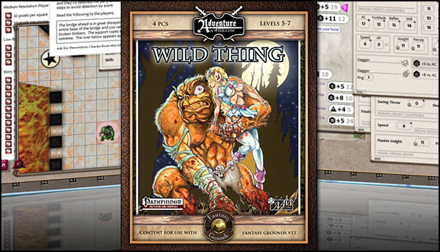 Fantasy Grounds - Wild Thing - PFRPG Steam capsule image