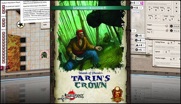 Fantasy Grounds - 5E: Tarin's Crown Steam capsule image