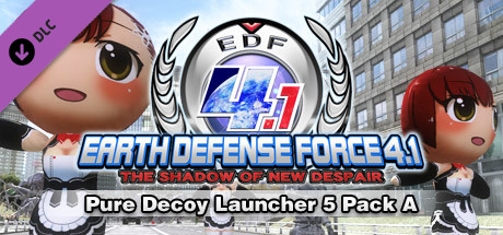 EARTH DEFENSE FORCE 4.1 - Ranger Weapons: Pure Decoy Launcher 5 Pack A [Karia] [Moegi] [Chiri] [Ouka] [Rinrin]
