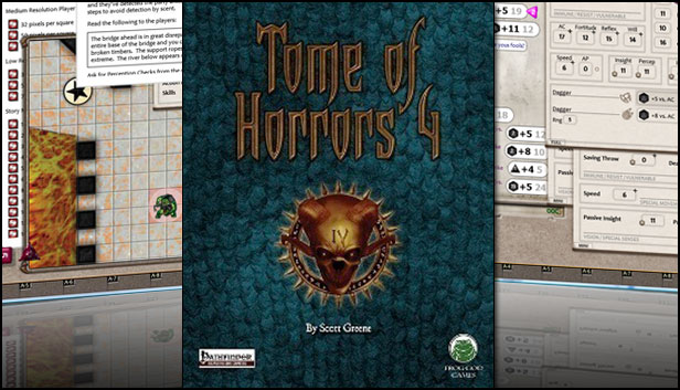 Fantasy Grounds - Tome of Horrors 4 - PFRPG Steam capsule image