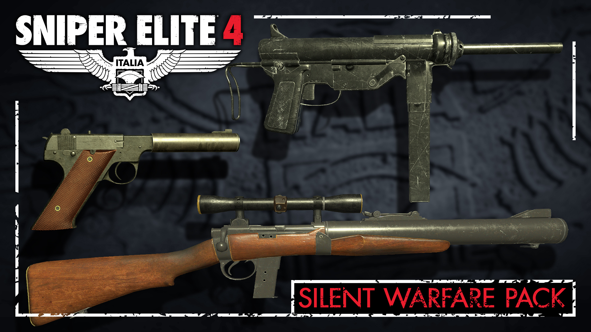 Steam で 85 オフ Sniper Elite 4 Silent Warfare Weapons Pack Steam で 85 オフ Sniper Elite 4 Silent Warfare Weapons Pack