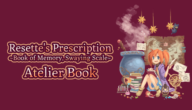 Resette's Prescription ~Book of memory, Swaying scale~ Atelier Book Steam capsule image