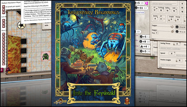 Fantasy Grounds - 5E: Into the Feyweald Steam capsule image