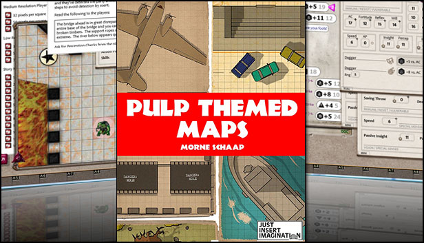 Fantasy Grounds - Pulp Themed Maps Steam capsule image