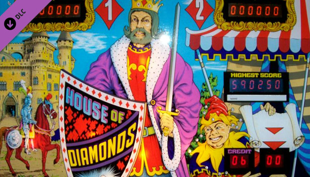 Zaccaria Pinball - House of Diamonds Table Steam capsule image