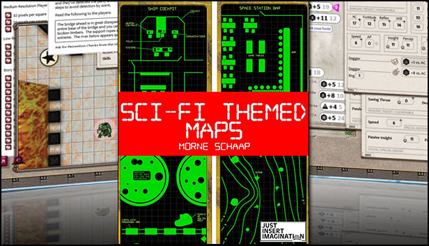 Fantasy Grounds - Sci-fi Themed Maps Steam capsule image