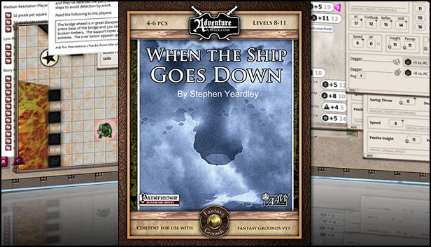 Fantasy Grounds - When the Ship Goes Down (PFRPG) Steam capsule image