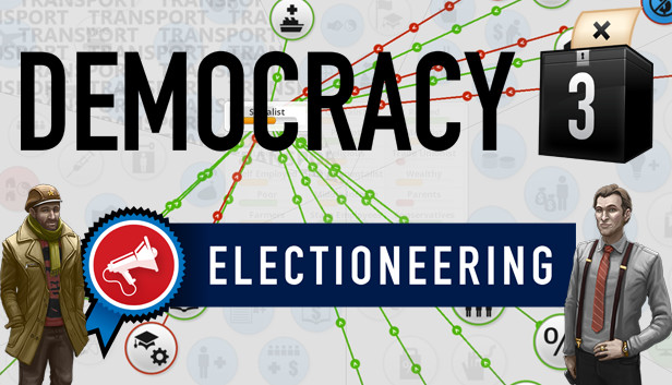 Democracy 3: Electioneering Steam capsule image