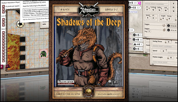 Fantasy Grounds - 3.5E/PFRPG: B21: Shadows of the Deep Steam capsule image