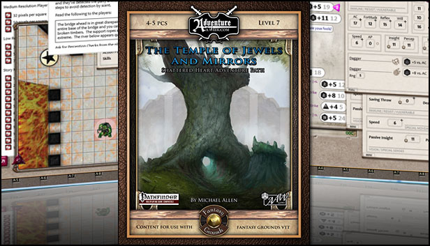 Fantasy Grounds - 3.5E/PFRPG: SH2: The Temple of Jewels and Mirrors Steam capsule image