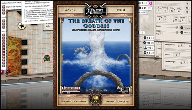 Fantasy Grounds - 3.5E/PFRPG: SH3: The Breath of the Goddess Steam capsule image