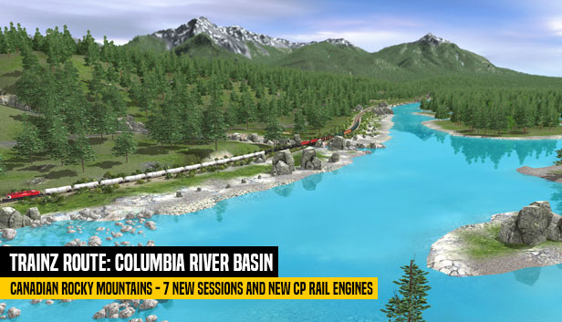 Trainz Route: Canadian Rocky Mountains - Columbia River Basin Steam capsule image