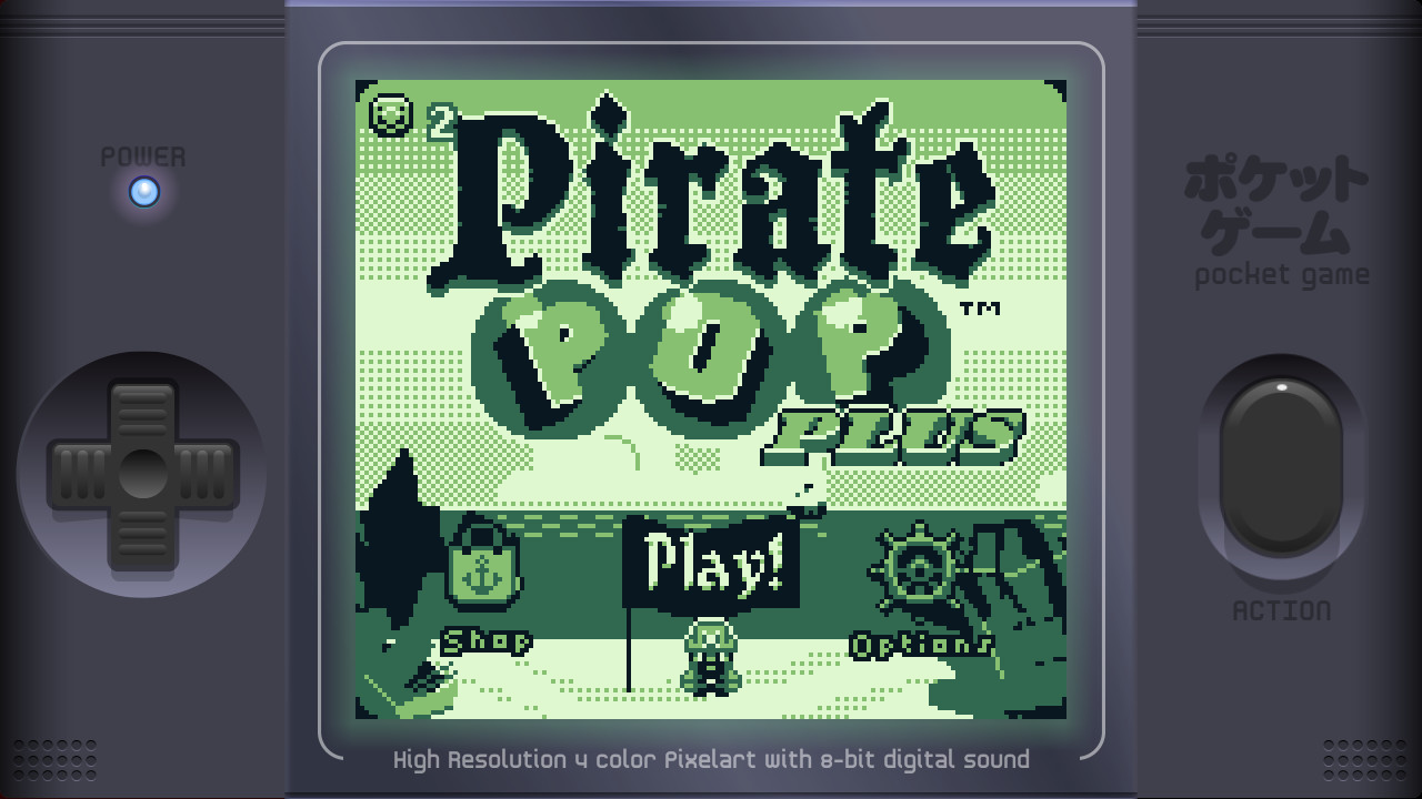 Pirate Pop Plus, New Nintendo 3DS Download Software, Games
