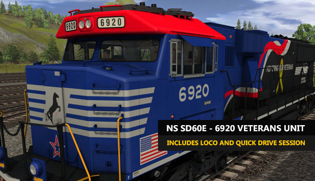 TANE DLC: NS SD60E - 6920 Veterans Unit Steam capsule image