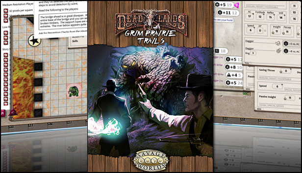 Fantasy Grounds - Deadlands Reloaded: Grim Prairie Tales Steam capsule image