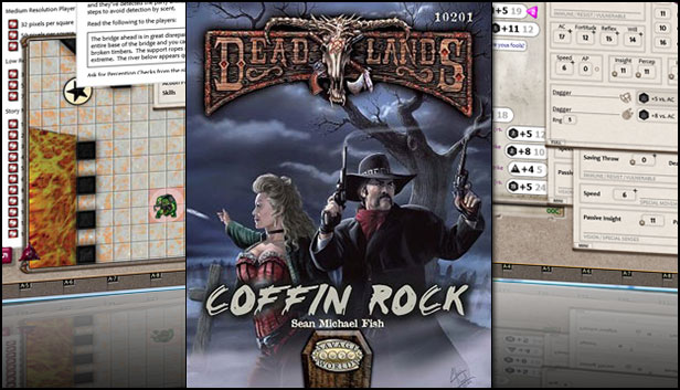 Fantasy Grounds - Deadlands Reloaded: Coffin Rock Steam capsule image
