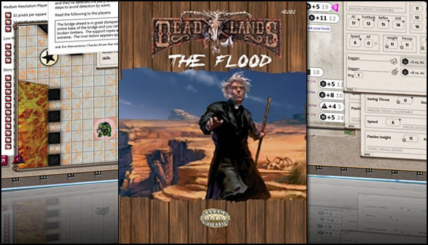 Fantasy Grounds - Deadlands Reloaded: The Flood Steam capsule image