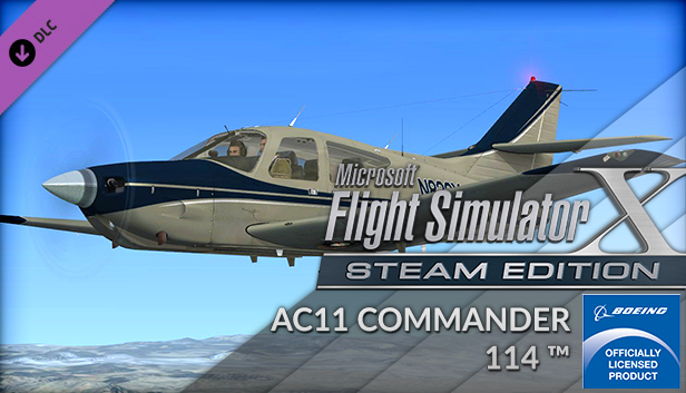 FSX Steam Edition: Rockwell AC11 Commander 114™ Add-On Steam capsule image