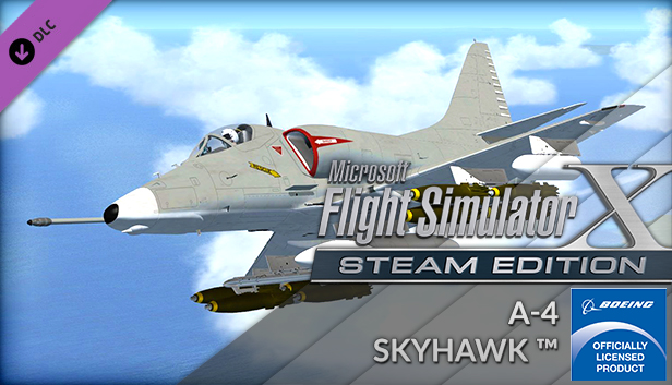 FSX Steam Edition: McDonnell Douglas A-4 Skyhawk™ Add-On Steam capsule image