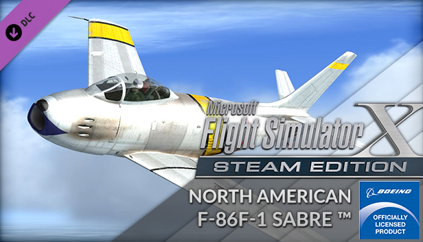 FSX Steam Edition: North American F-86F-1 Sabre™ Add-On Steam capsule image