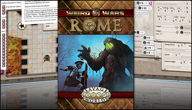 Fantasy Grounds - Weird Wars Rome (Savage Worlds) Steam capsule image