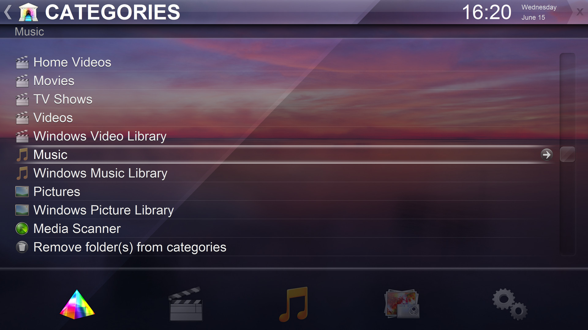 Zoom Player 4K fullscreen navigation skin on Steam