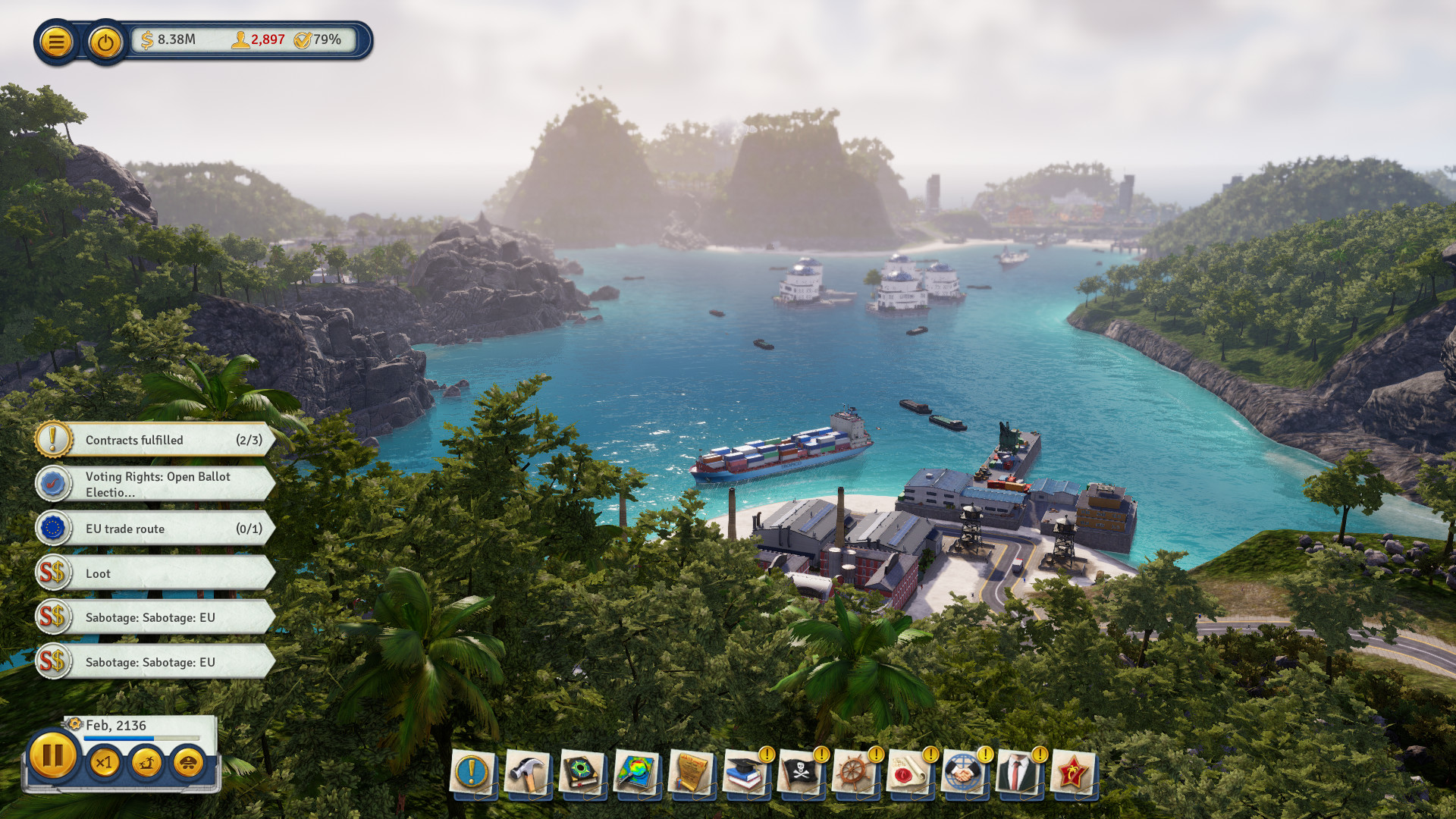 海岛大亨6/Tropico6（V.15全DLC豪华版-节日+中文语音）