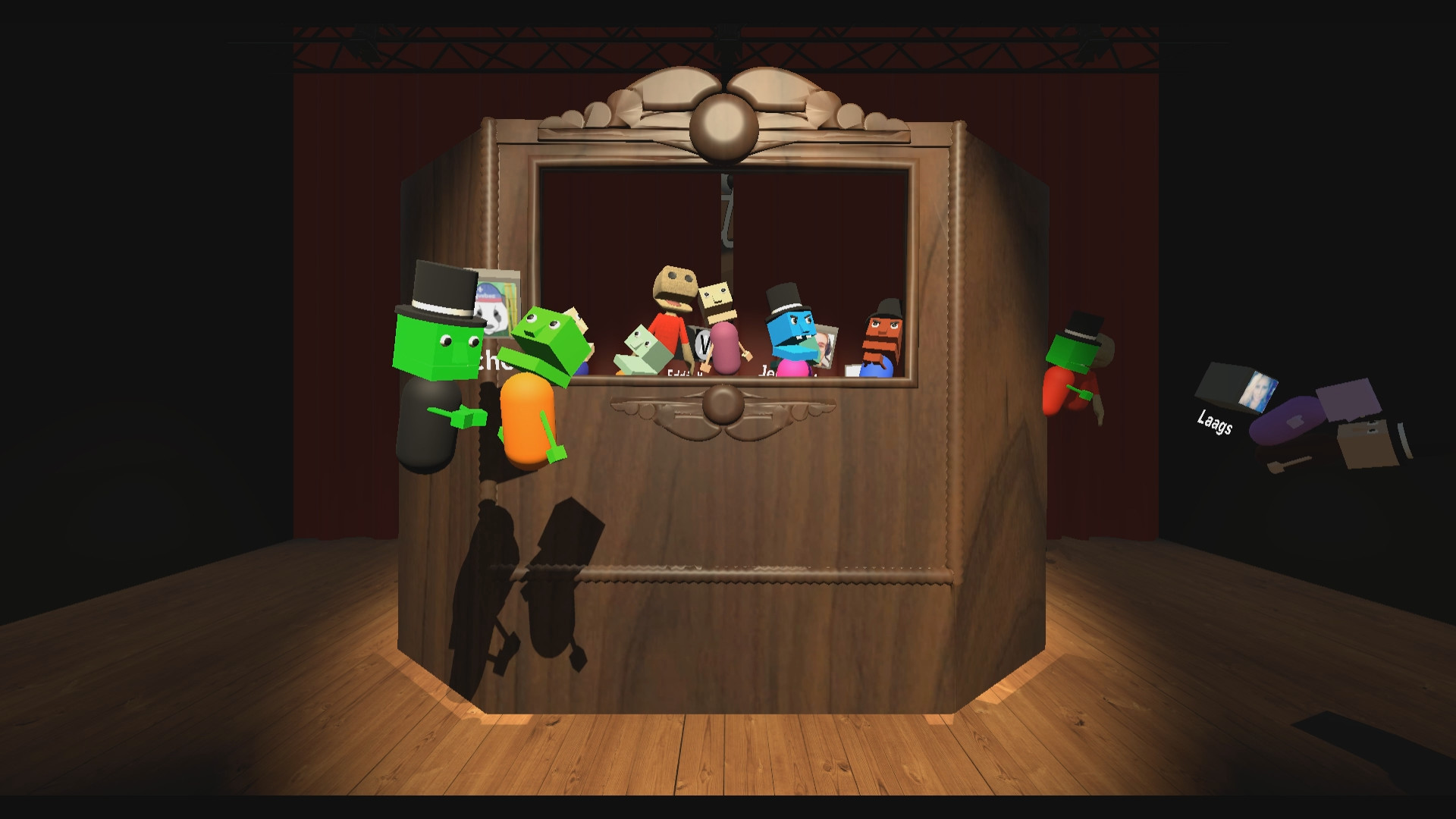 hello puppets htc vive