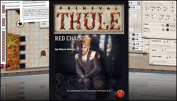 Fantasy Grounds - 5E: Primeval Thule: Red Chains Steam capsule image