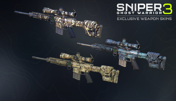 Sniper Ghost Warrior 3 – Hexagon Ice weapon skin pack Steam capsule image