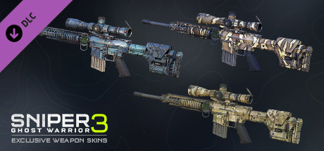 Sniper Ghost Warrior 3 – Hexagon Ice weapon skin pack Steam header image