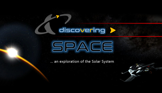 Discover space. Discovering Space 2. Space Explorers VR game logo.