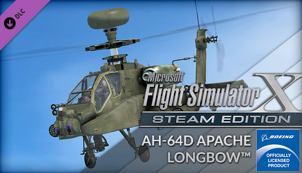 FSX Steam Edition: AH-64D Apache Longbow™ Add-On Steam capsule image