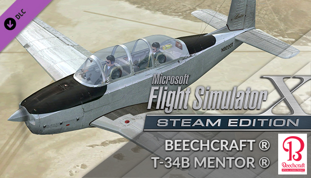 FSX Steam Edition: Beechcraft ®T-34B Mentor ® Add-On Steam capsule image