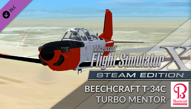 FSX Steam Edition: Beechcraft T-34C Turbo Mentor Add-On Steam capsule image