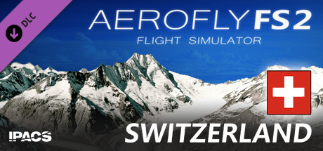 Aerofly FS 2 - Switzerland lag game banner