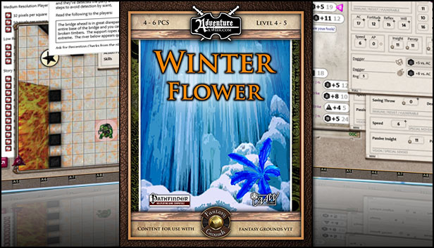 Fantasy Grounds - A05: Winter Flower (PFRPG) Steam capsule image