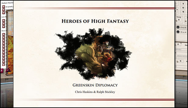 Fantasy Grounds - 5E: Heroes of High Fantasy: Greenskin Diplomacy Steam capsule image