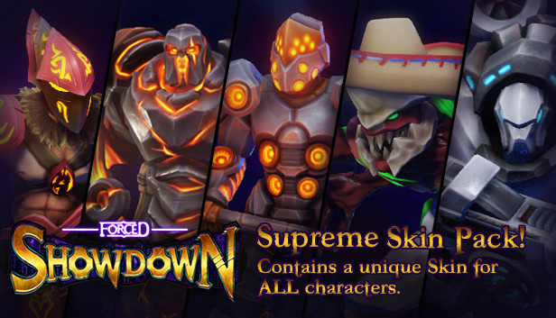 FORCED SHOWDOWN - Supreme Skin Pack Steam capsule image