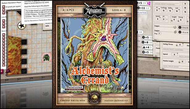 Fantasy Grounds - A07: Alchemist's Errand (PFRPG) Steam capsule image