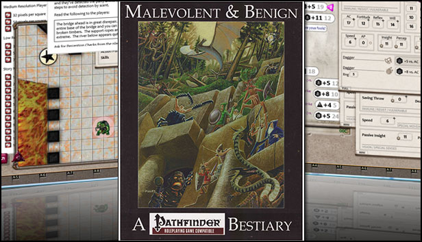 Fantasy Grounds - Malevolent & Benign (PFRPG) Steam capsule image