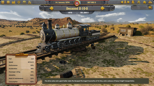 Railway Empire + DLC's Captura 1